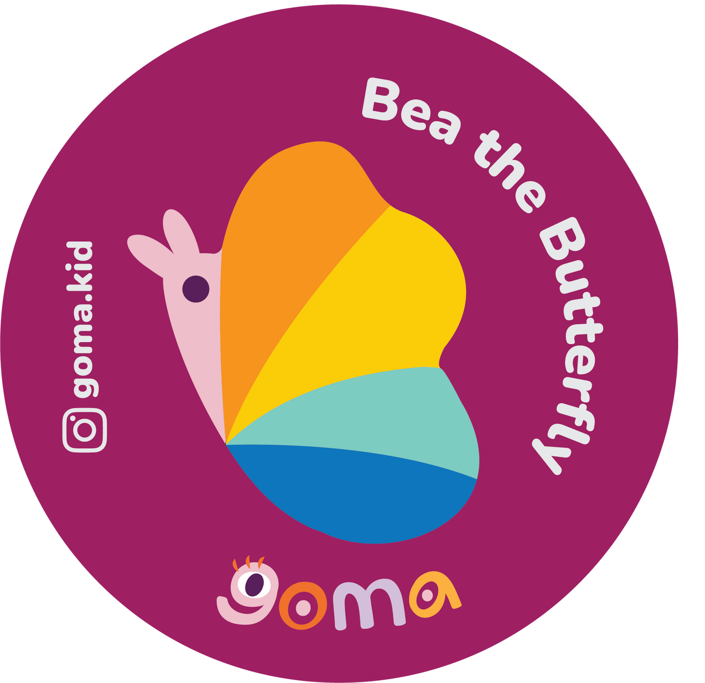 Bea the Butterfly Bag Charm